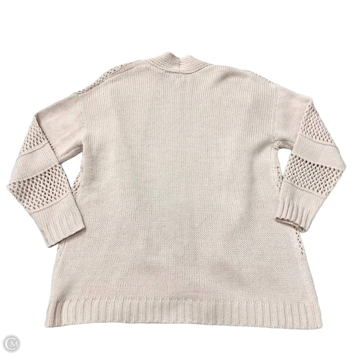 Sweater Cardigan By True Craft In Pink, Size: 1x