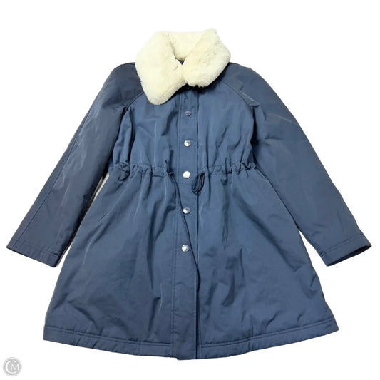 Coat Designer By Kate Spade In Navy, Size: Xl