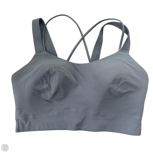 Athletic Bra By Lululemon In Blue, Size: L