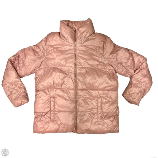Jacket Puffer & Quilted By Old Navy In Pink, Size: Xl