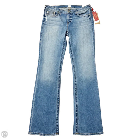 Jeans Boot Cut By True Religion In Blue Denim, Size: 14