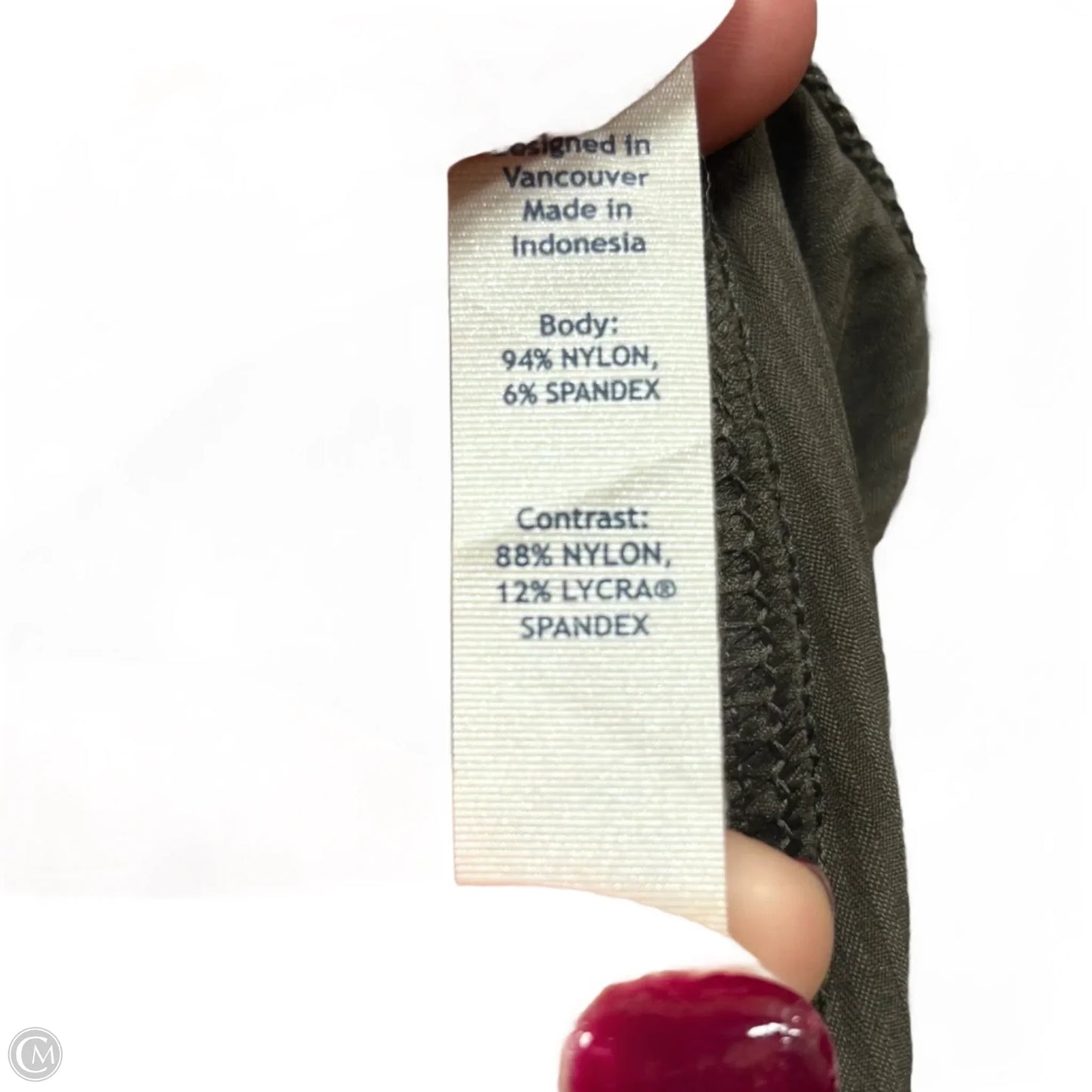 Athletic Pants By Lululemon In Green, Size: M