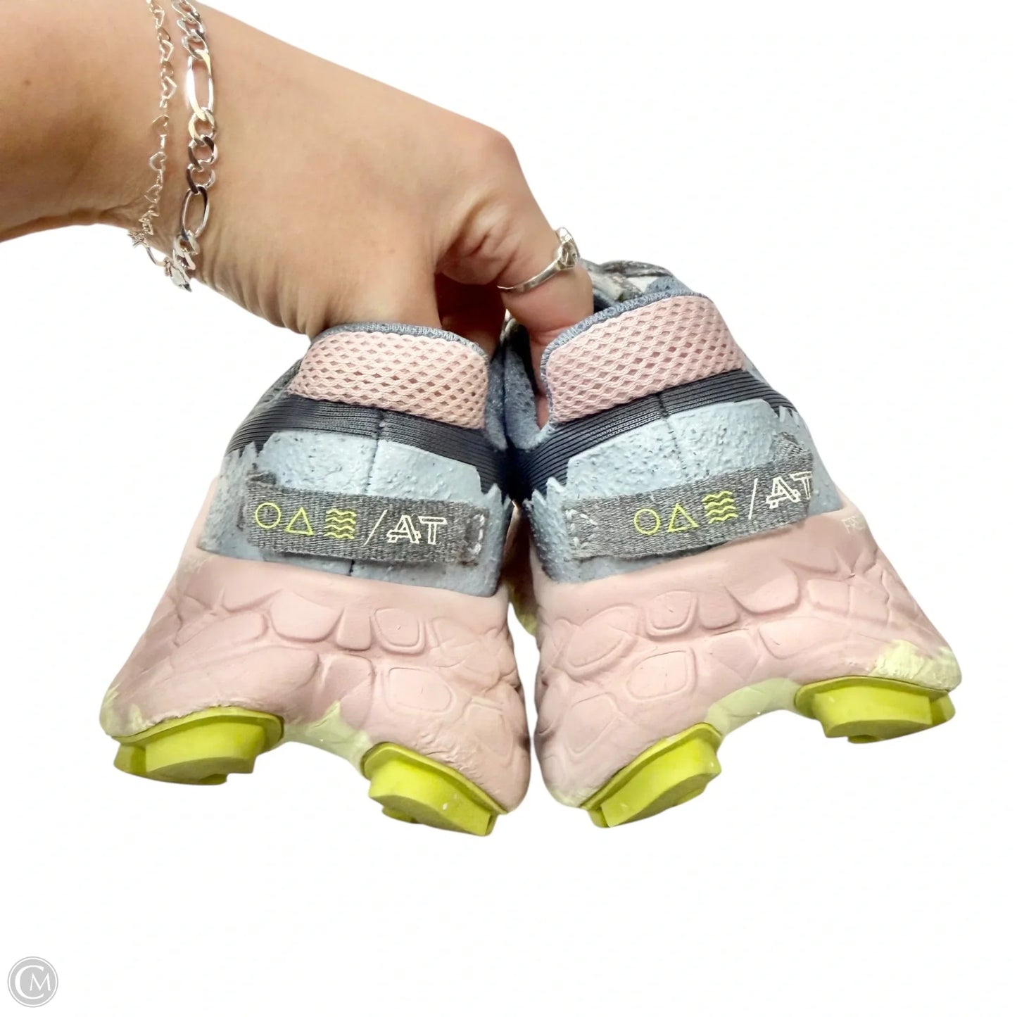 Shoes Athletic By New Balance In Grey & Pink, Size: 7