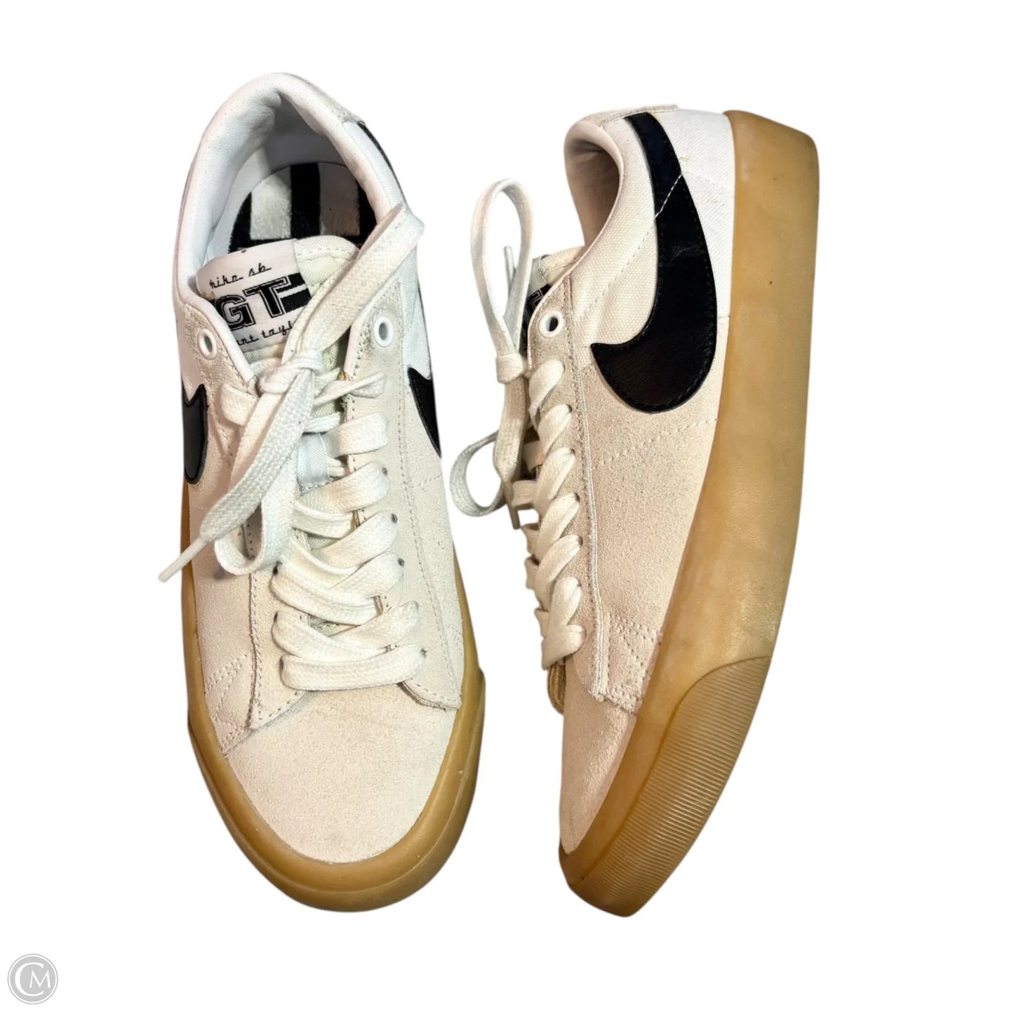 Shoes Sneakers By Nike In Black & White, Size: 7.5