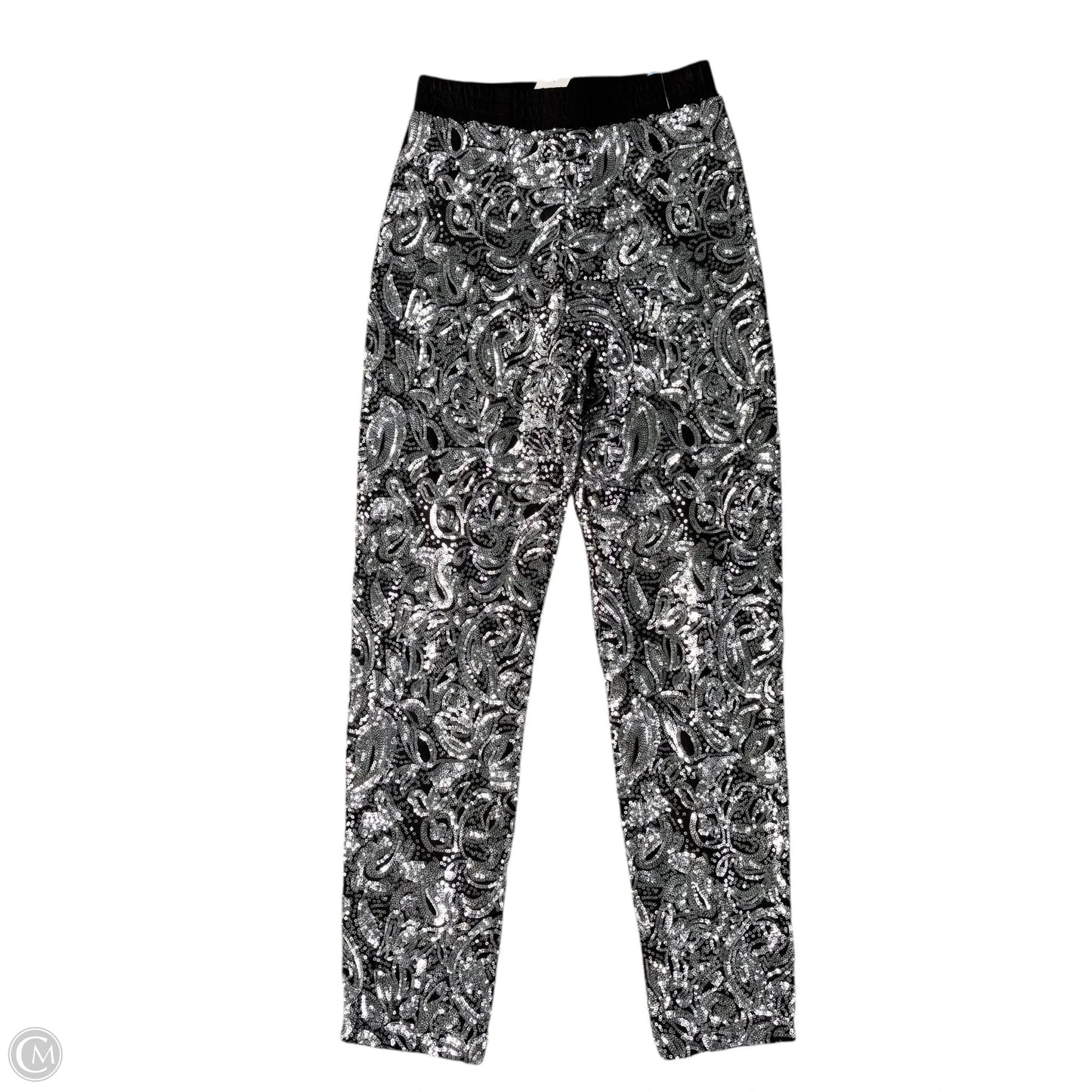 Pants Joggers By Porridge In Black & Silver, Size: Xs
