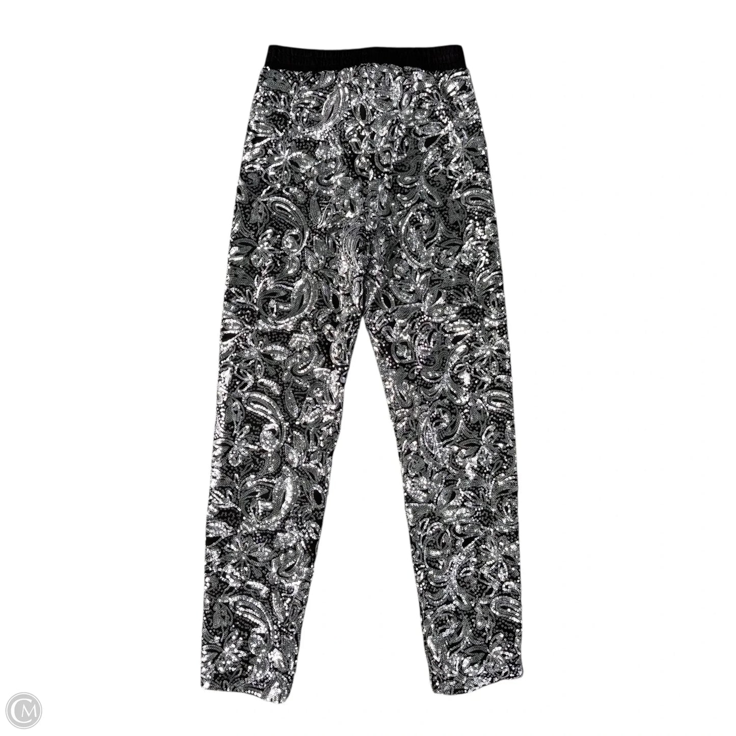 Pants Joggers By Porridge In Black & Silver, Size: Xs