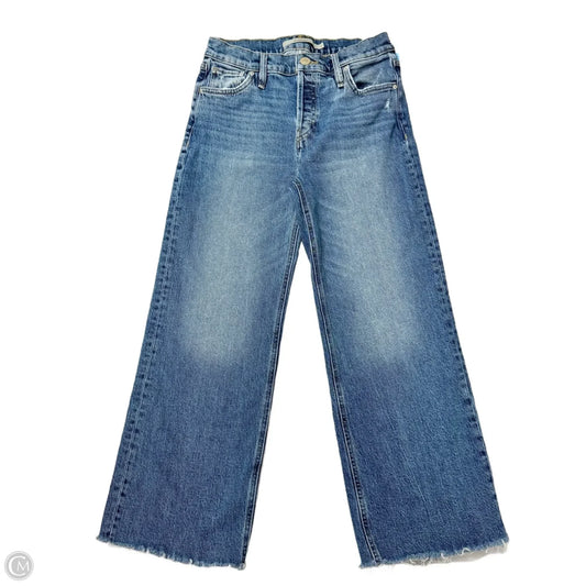 Jeans Wide Leg By Hudson In Blue Denim, Size: 2