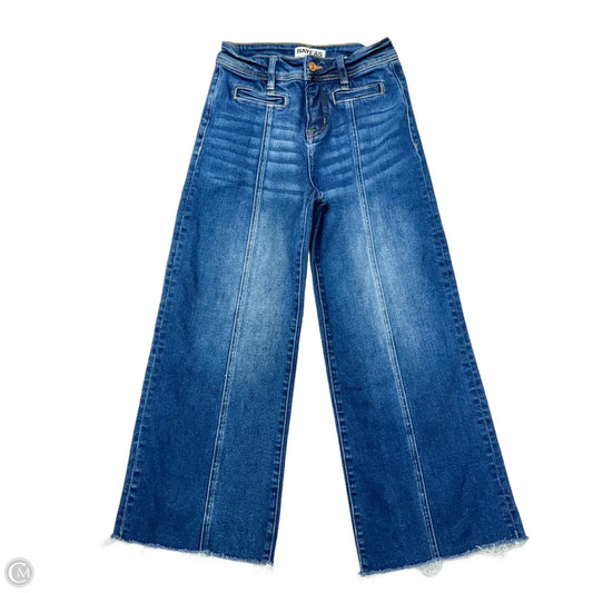 Jeans Wide Leg By Bayeas In Blue Denim, Size: 0