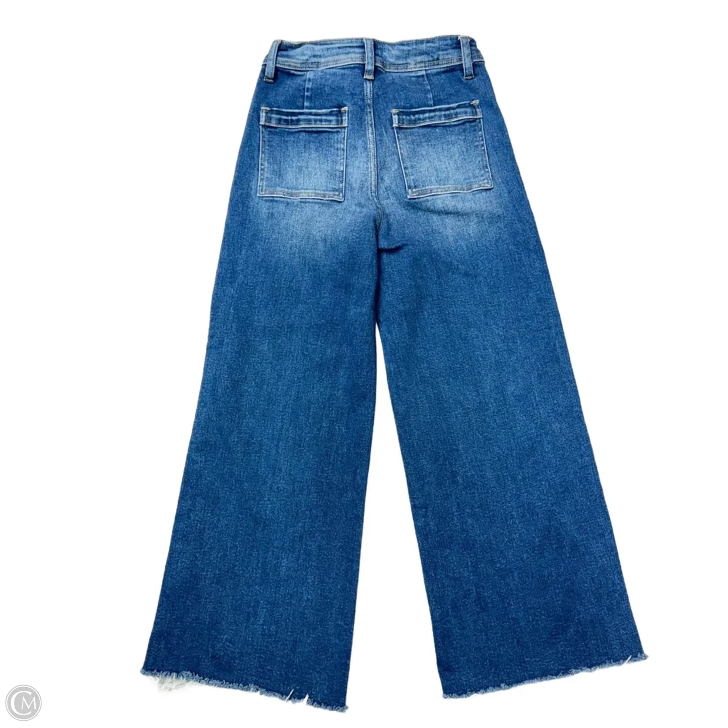 Jeans Wide Leg By Bayeas In Blue Denim, Size: 0