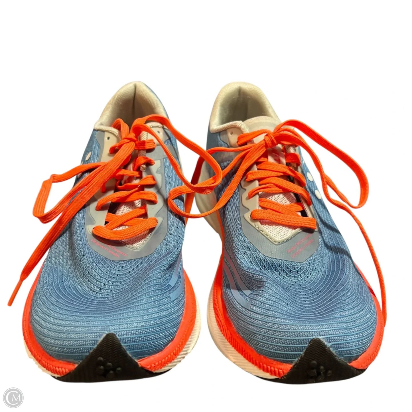 Shoes Athletic By Craft In Blue & Orange, Size: 7