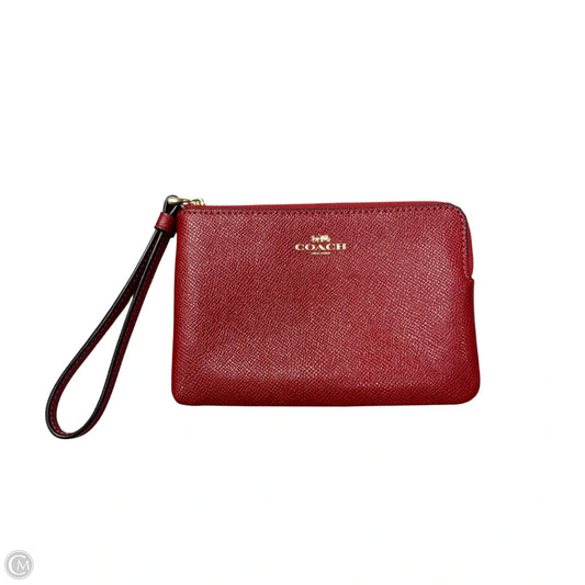 Wristlet Designer By Coach, Size: Small