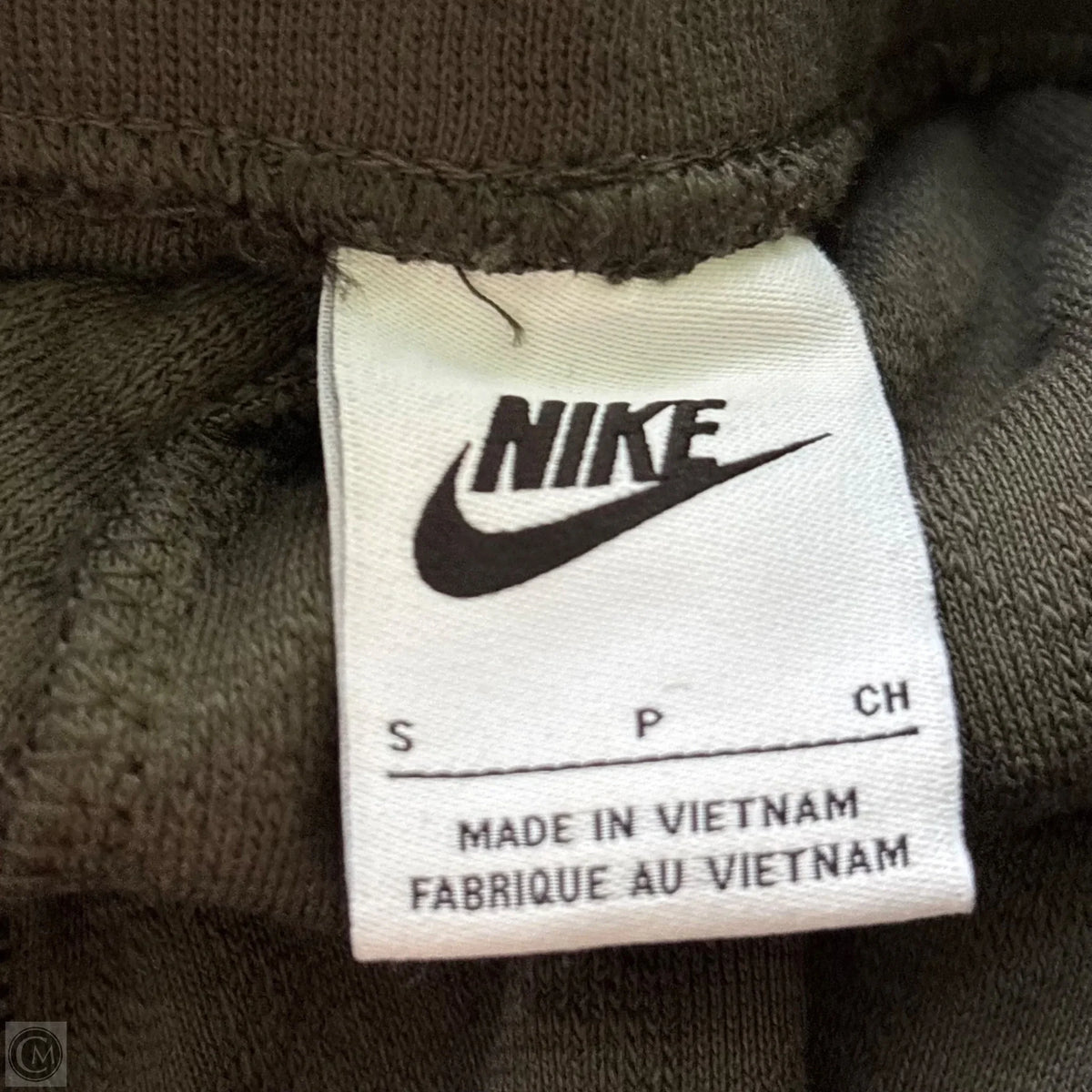 Athletic Pants 2pc By Nike In Green, Size: S