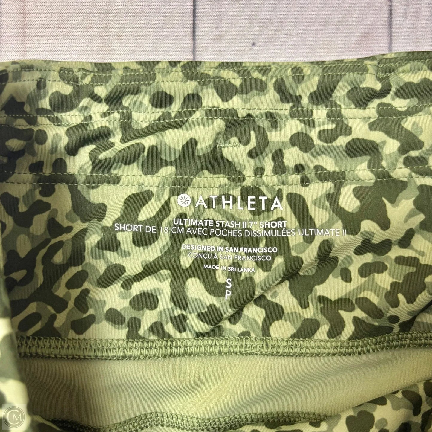 Athletic Shorts By Athleta In Leopard Print, Size: S