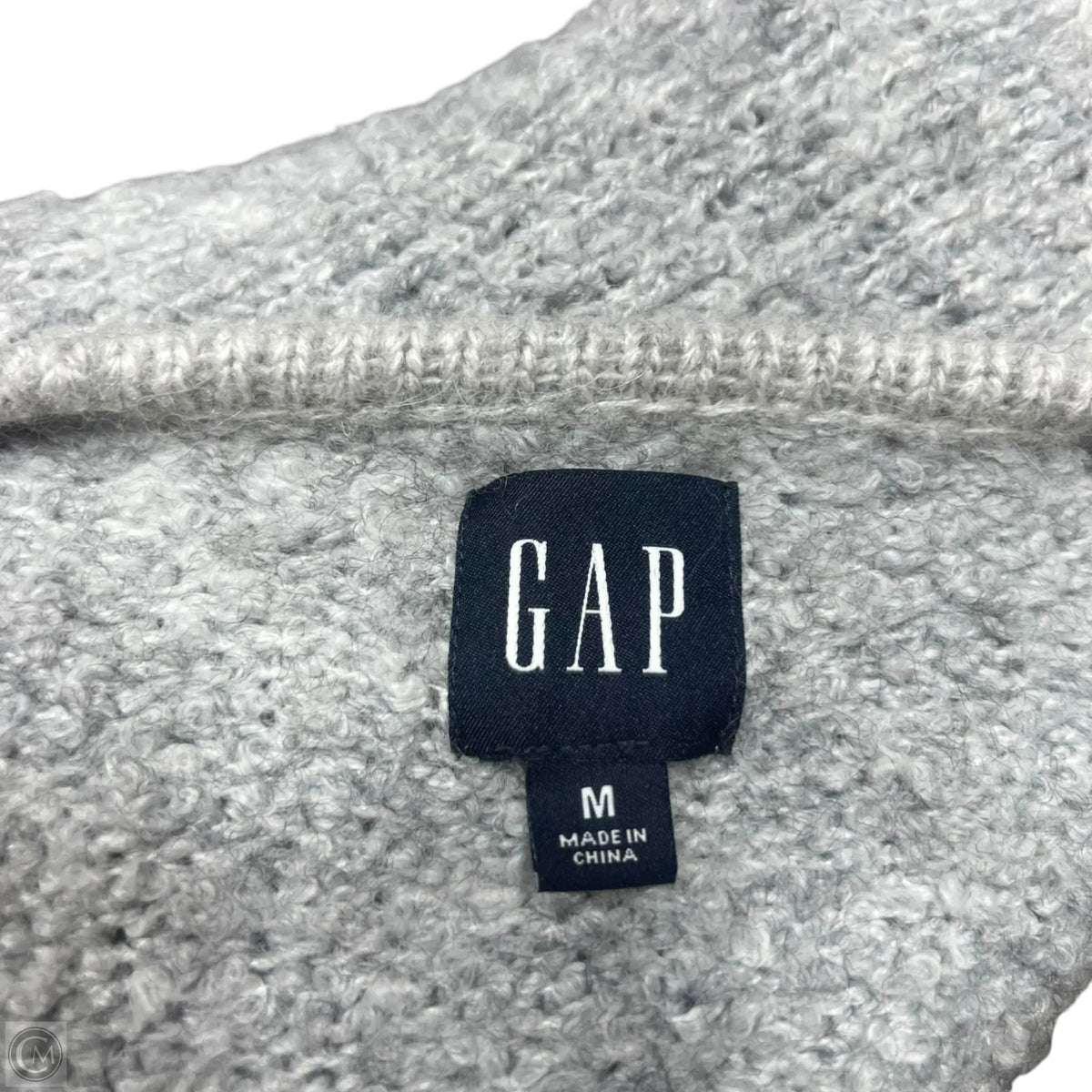Sweater By Gap In Grey, Size: M