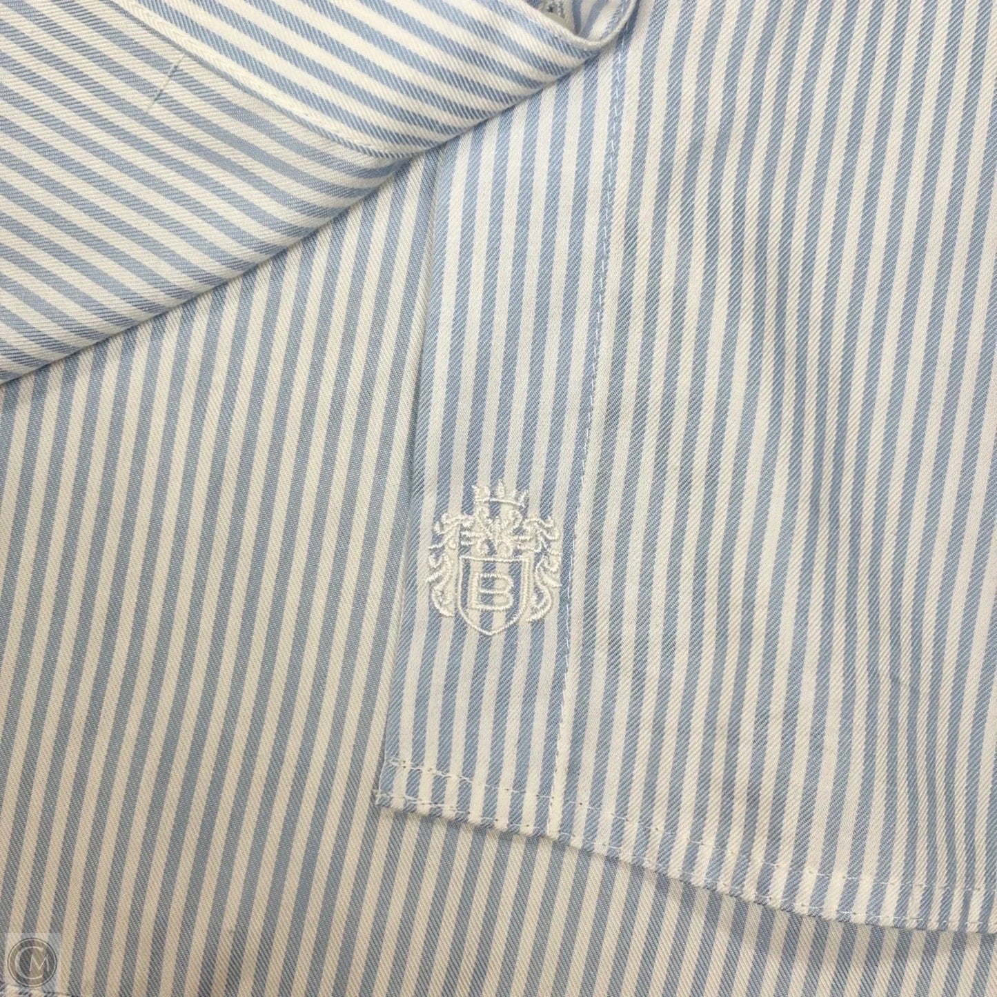 Top Long Sleeve By Babaton In Striped Pattern, Size: S