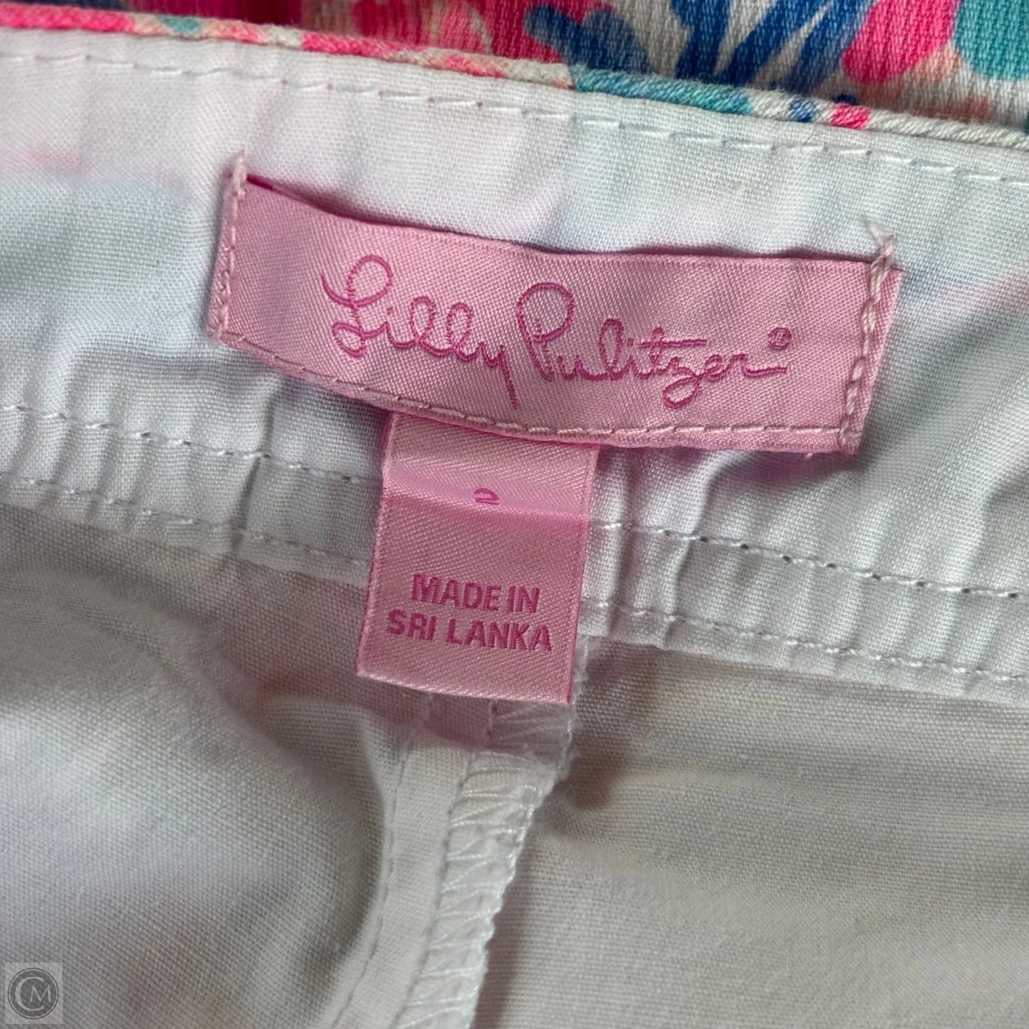 Skort Designer By Lilly Pulitzer In Pink, Size: 2