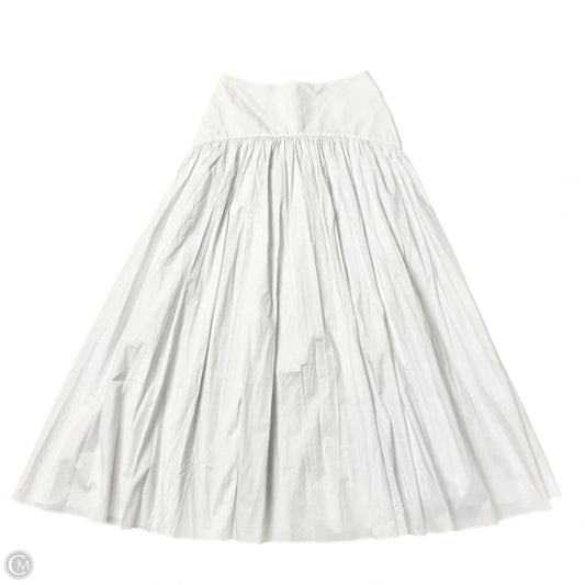 Skirt Maxi By Staud In White, Size: S
