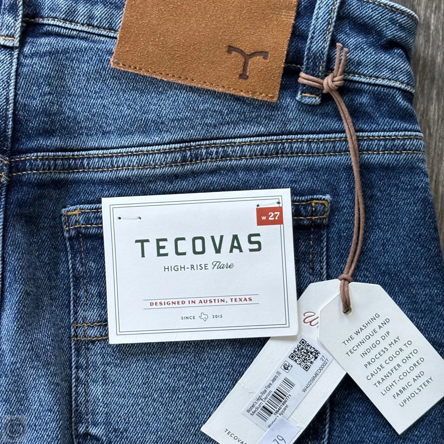 Jeans Boot Cut By Tecovas In Blue, Size: 4