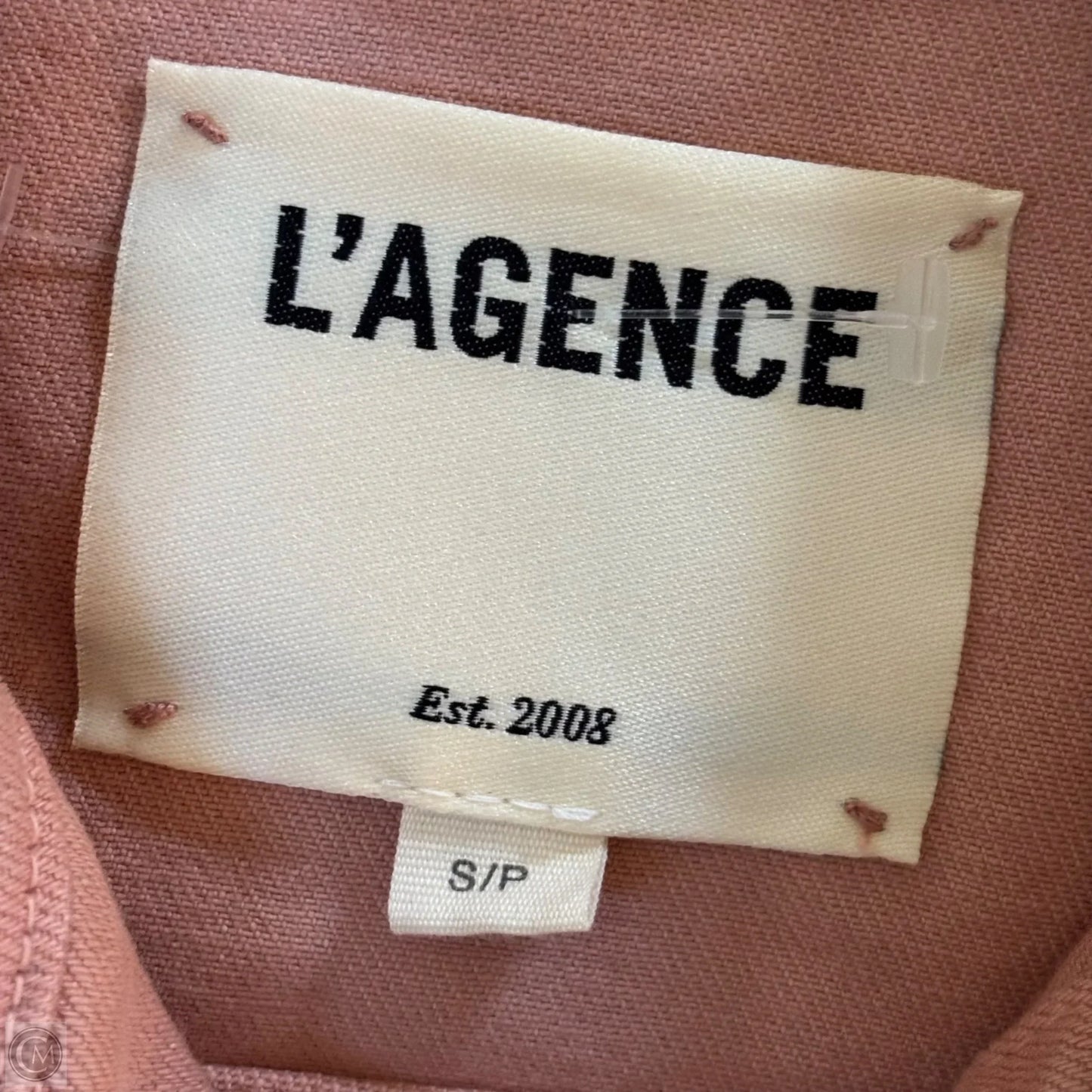 Jacket Denim By Lagence In Pink, Size: S