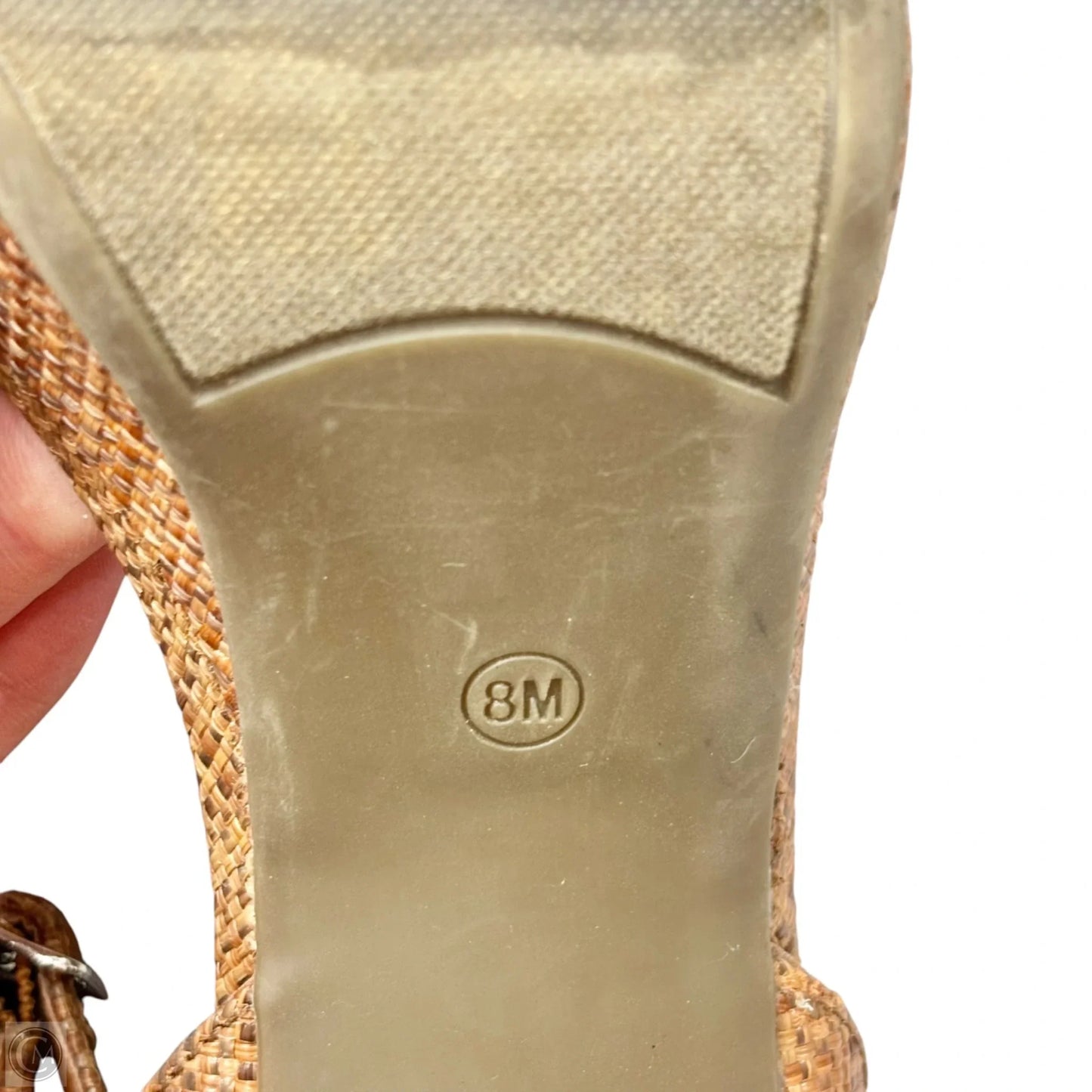 Shoes Heels Block By Marc Fisher In Brown, Size: 8