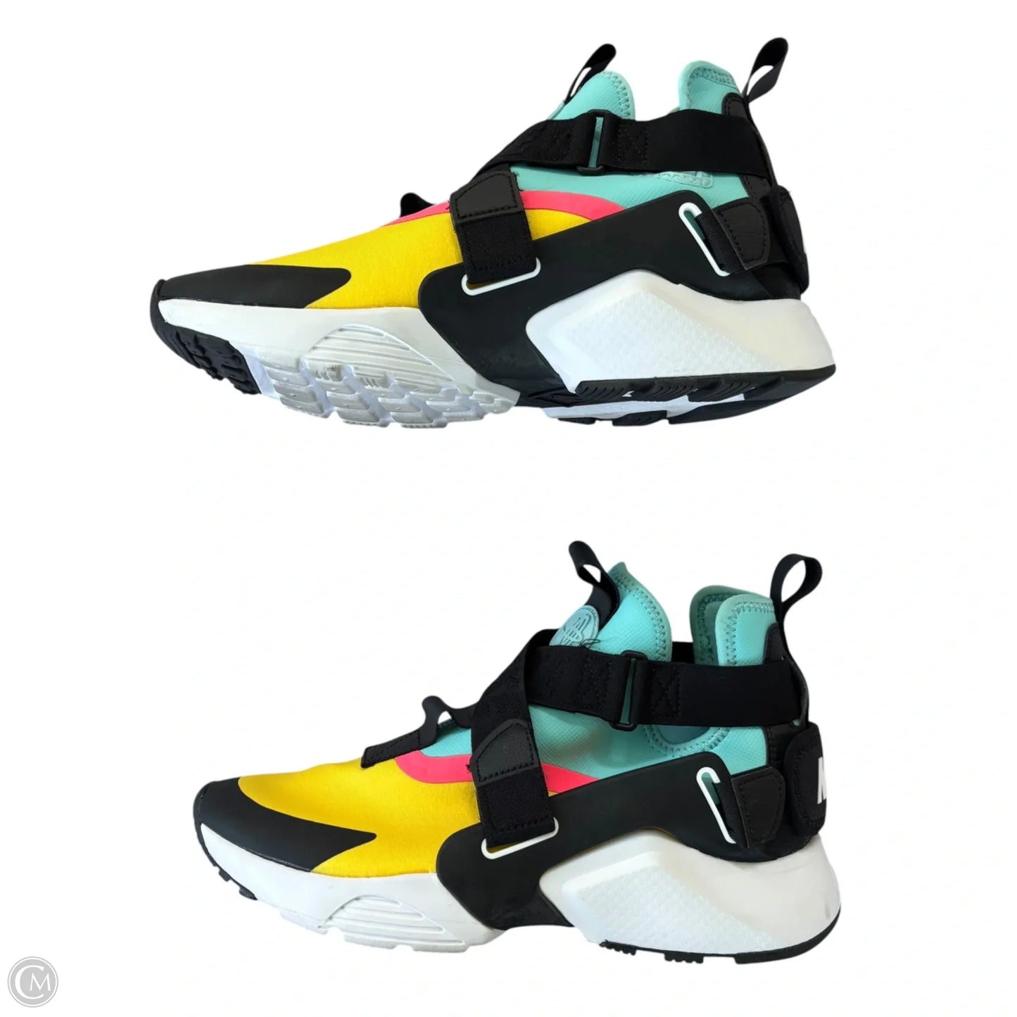 Shoes Athletic By Nike In Yellow, Size: 8
