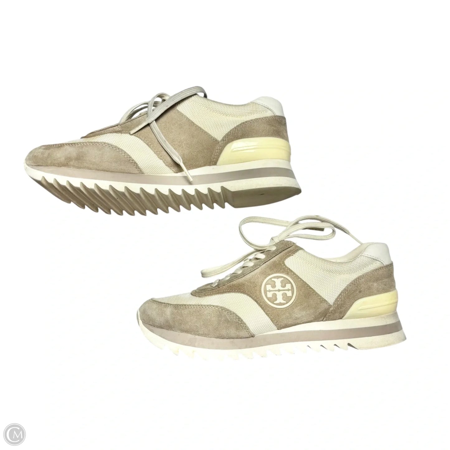 Shoes Designer By Tory Burch In Beige, Size: 8.5