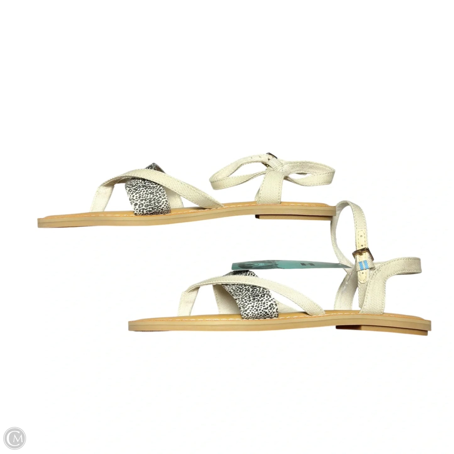 Sandals Flats By Toms In Brown, Size: 7.5
