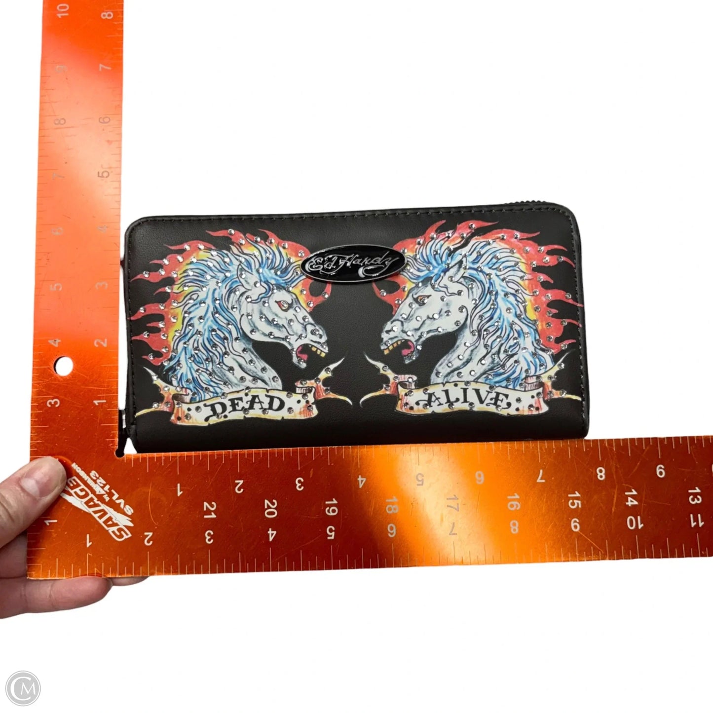 Wallet By Ed Hardy, Size: Medium