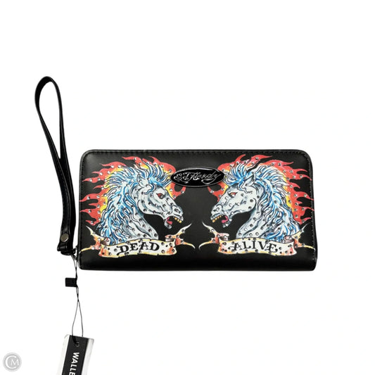Wallet By Ed Hardy, Size: Medium