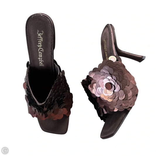 Shoes Heels Kitten By Jeffrey Campbell In Brown, Size: 6.5