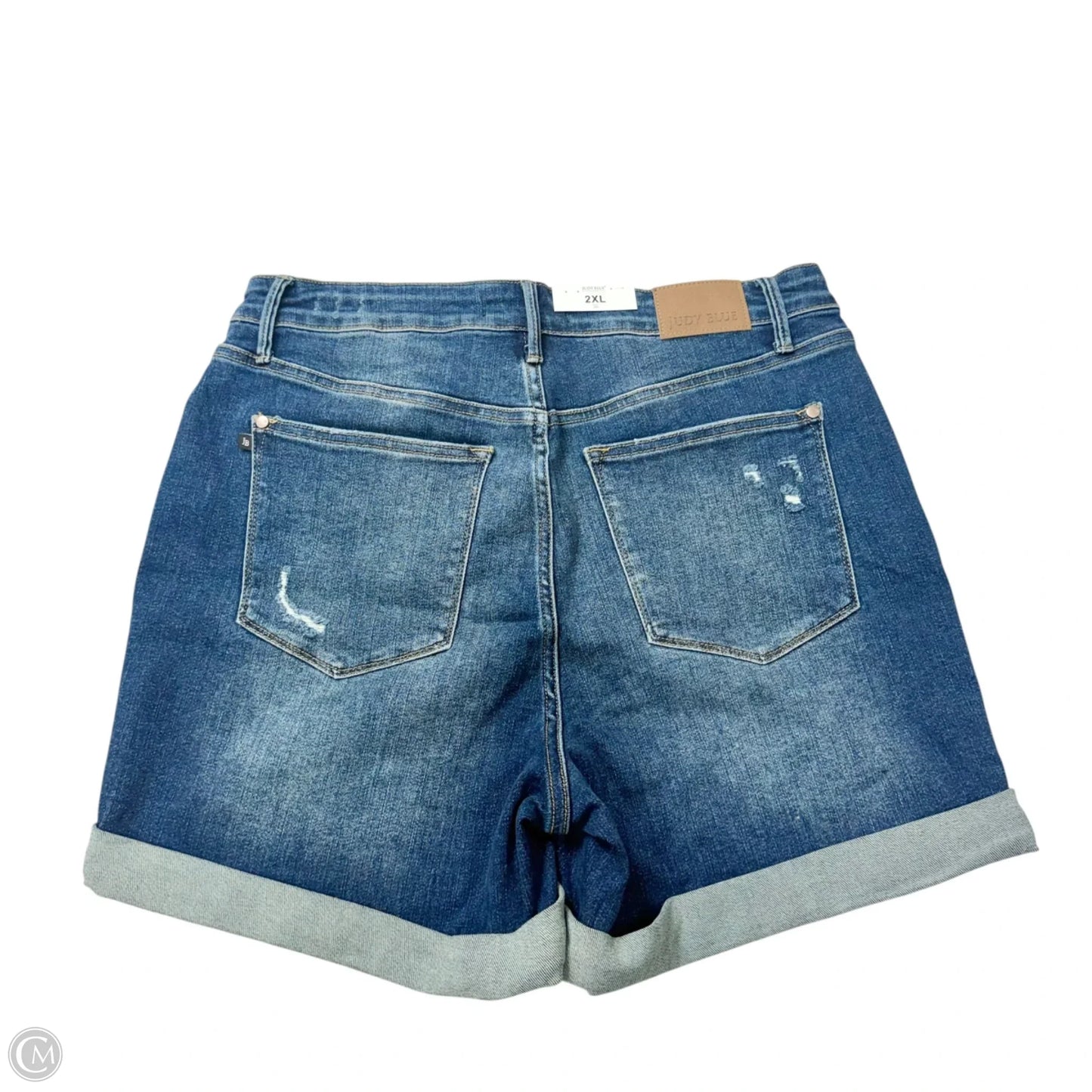 Shorts By Judy Blue In Blue Denim, Size: 20