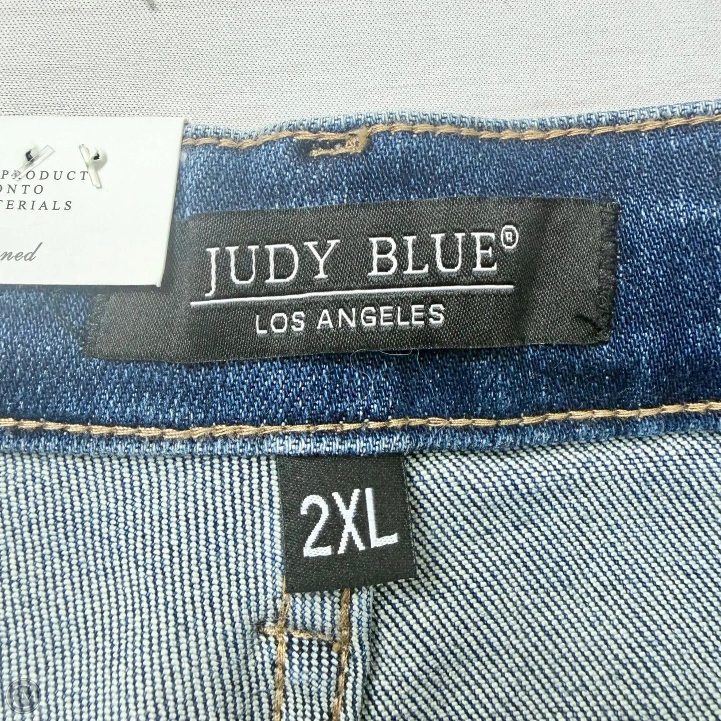 Shorts By Judy Blue In Blue Denim, Size: 20