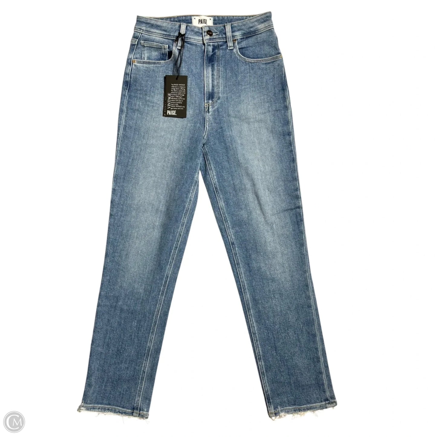 Jeans Skinny By Paige In Blue Denim, Size: 4