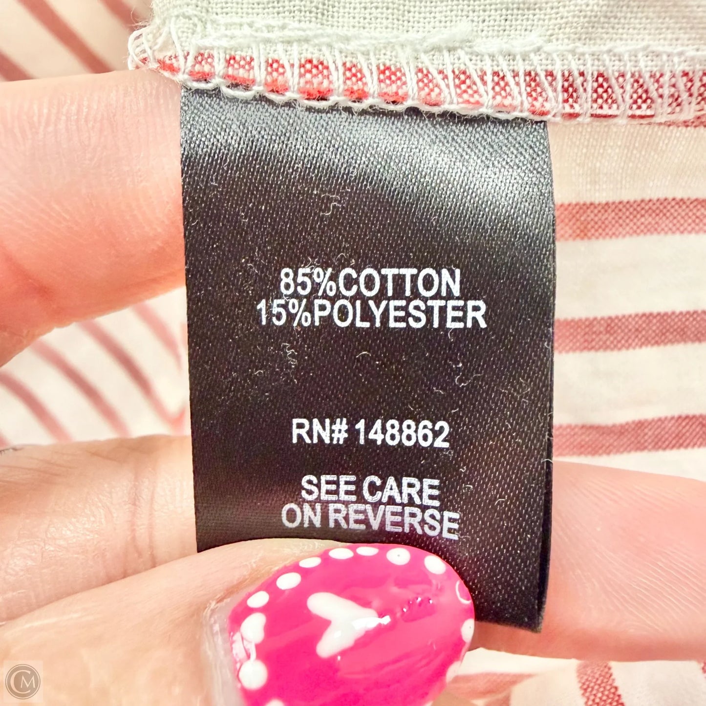 Top Long Sleeve By Torrid In Striped Pattern, Size: 3x