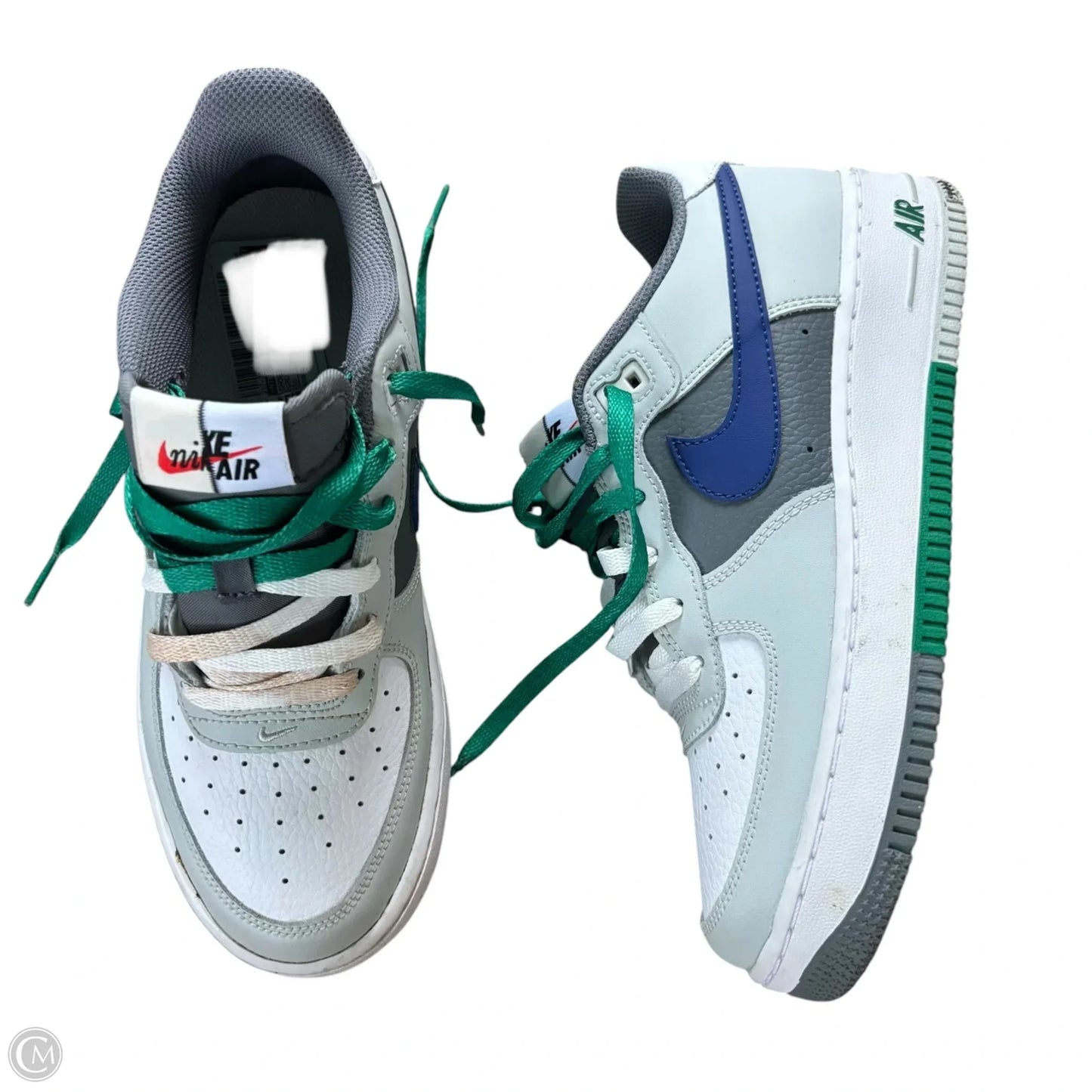 Shoes Sneakers By Nike In Green, Size: 8