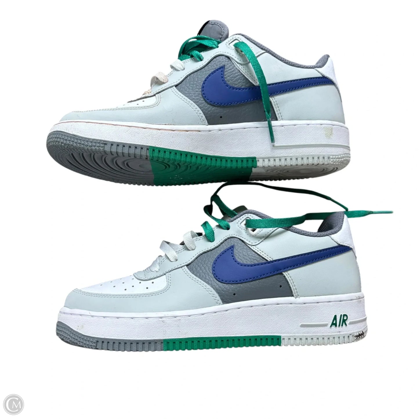Shoes Sneakers By Nike In Green, Size: 8