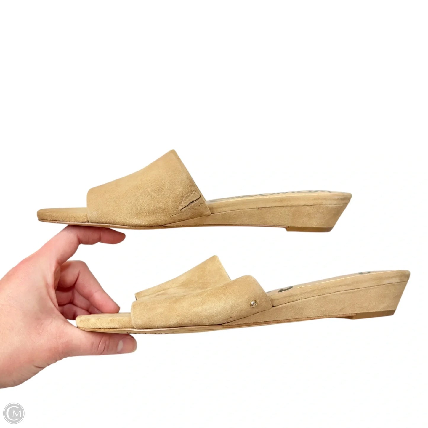 Sandals Flats By Sam Edelman In Tan, Size: 8.5