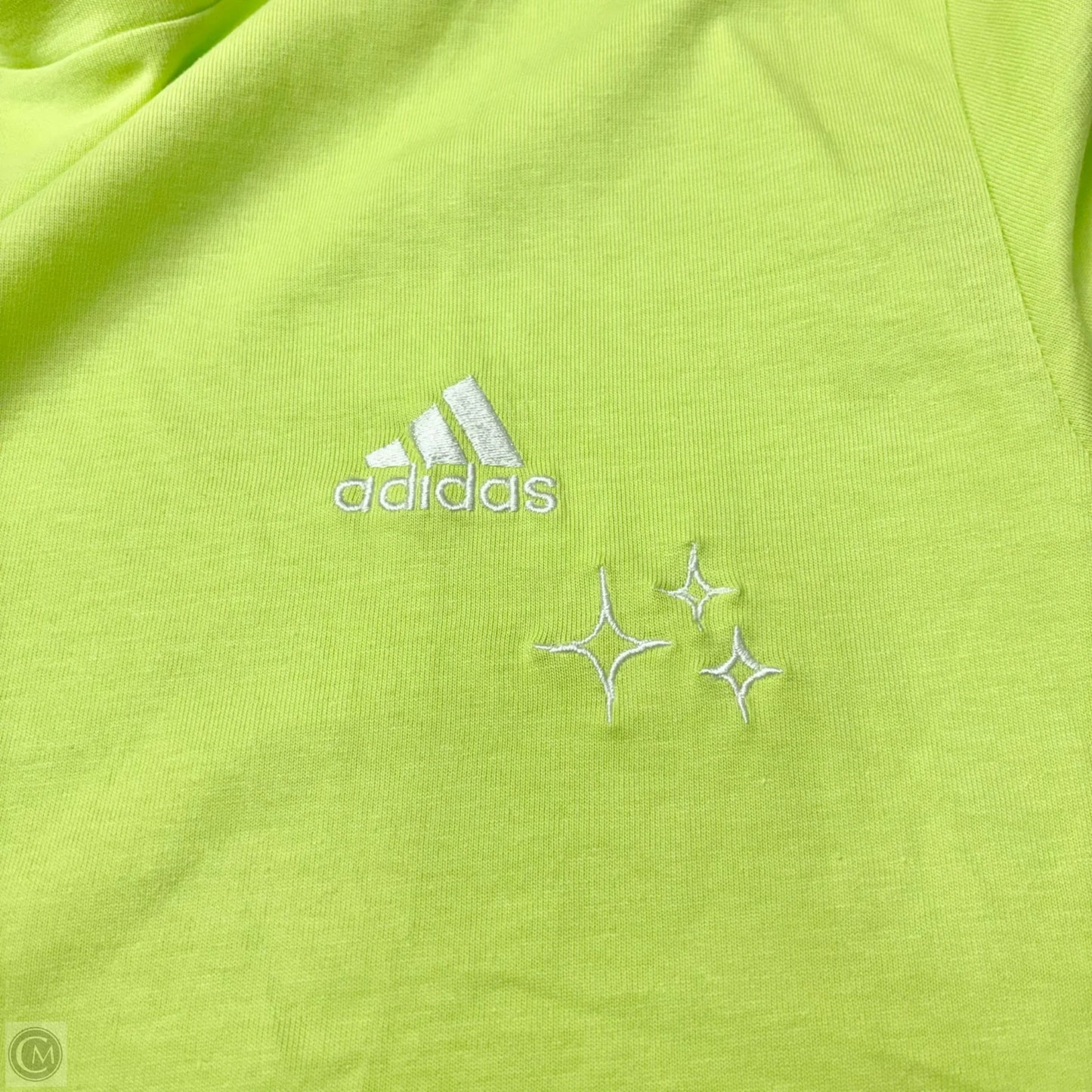 Top Short Sleeve By Adidas In Green, Size: Xl