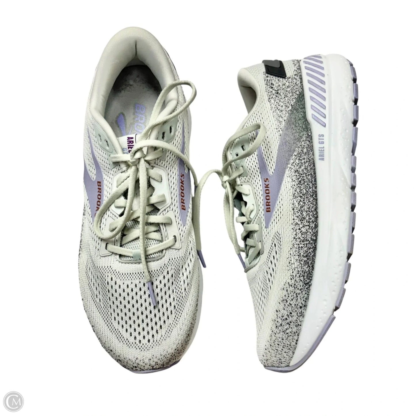 Shoes Athletic By Brooks In Grey, Size: 11.5