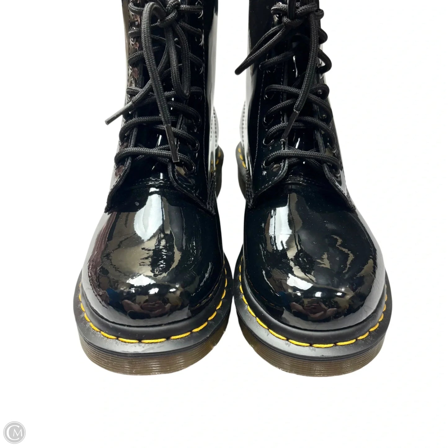 Boots Ankle Flats By Dr Martens In Black, Size: 7