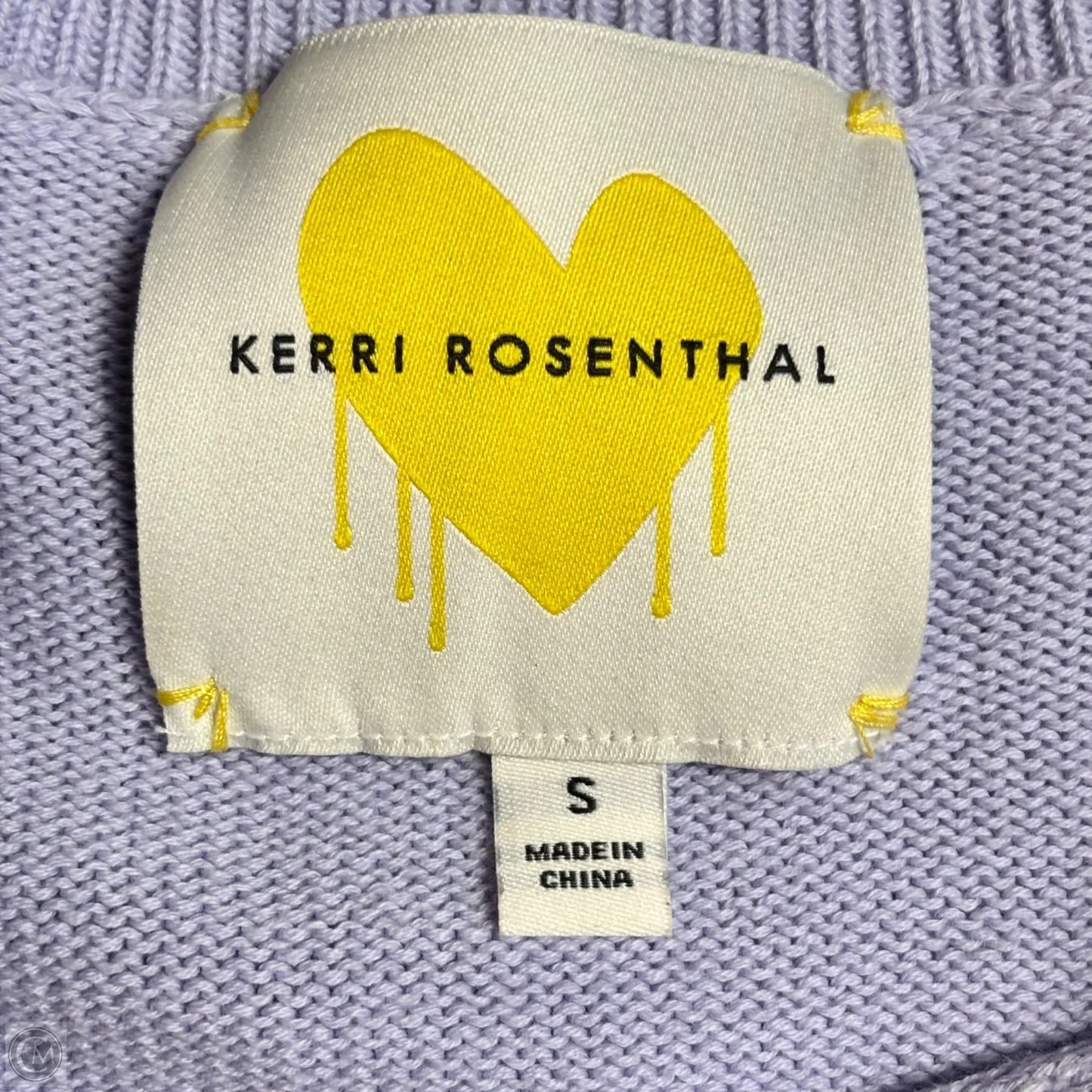 Sweater By Kerri Rosenthal In Purple, Size: S