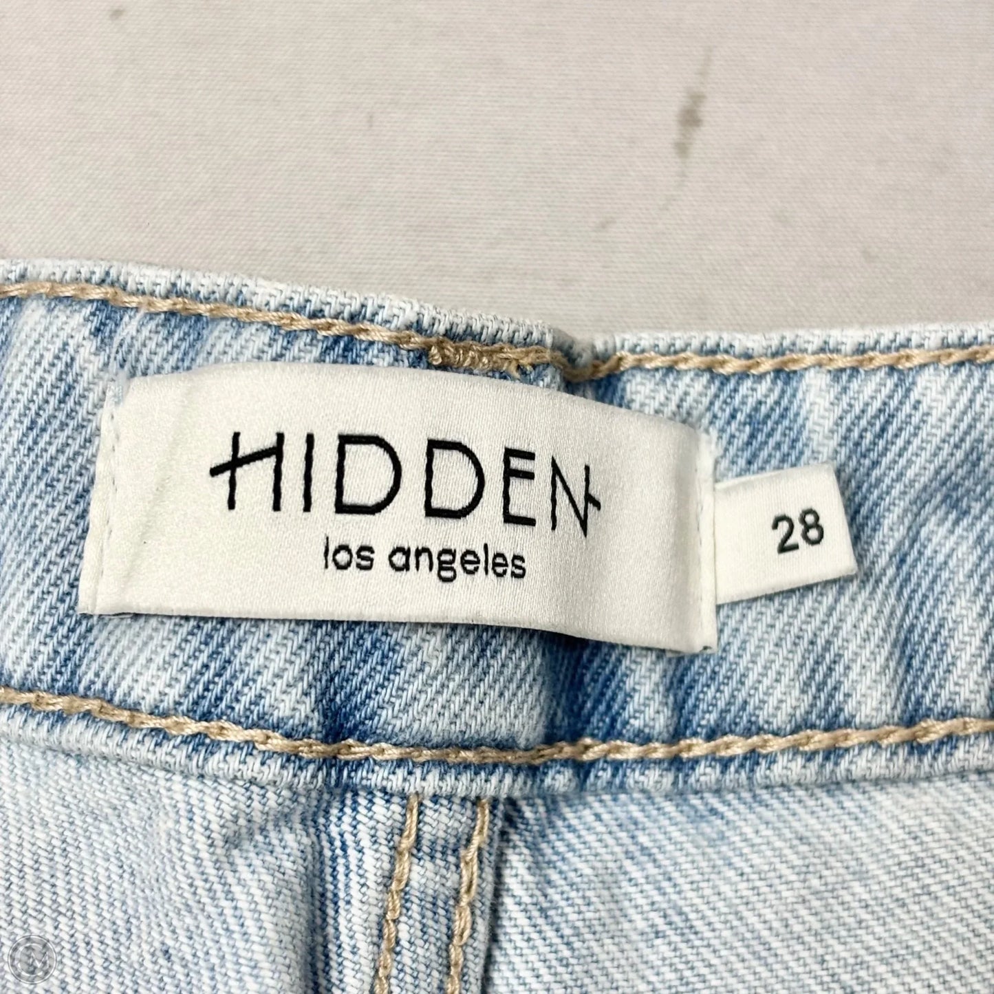 Jeans Straight By Hidden In Blue Denim, Size: 6
