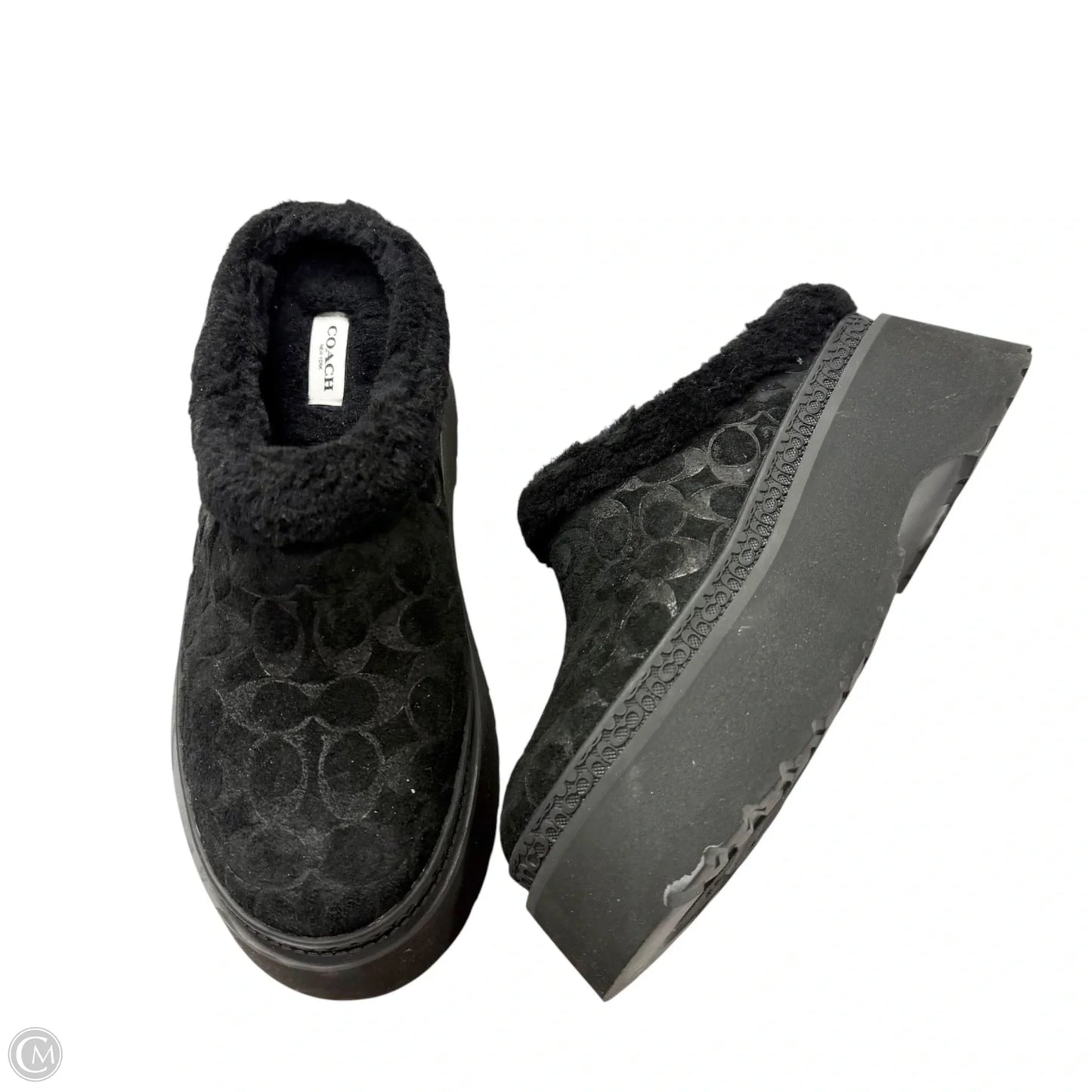 Shoes Designer By Coach In Black, Size: 11