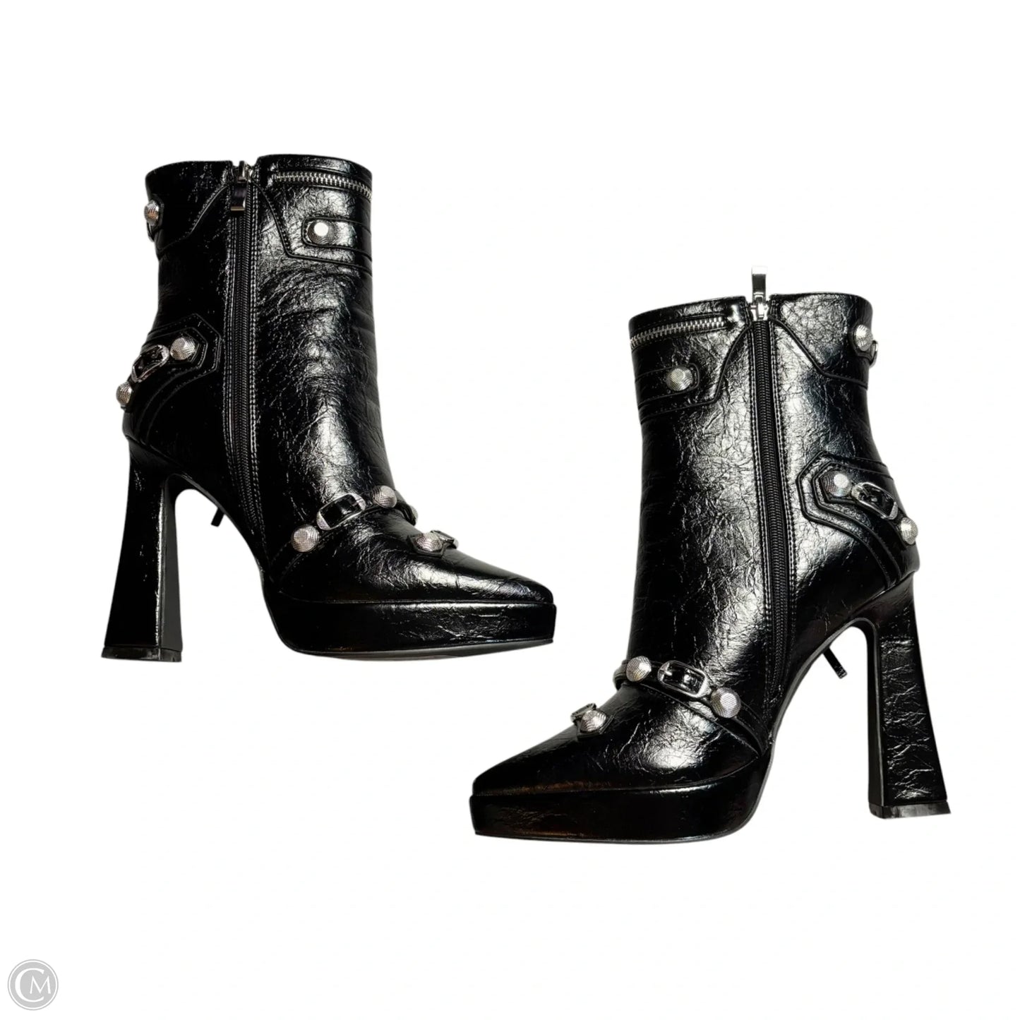 Boots Ankle Heels By Azalea Wang In Black, Size: 8