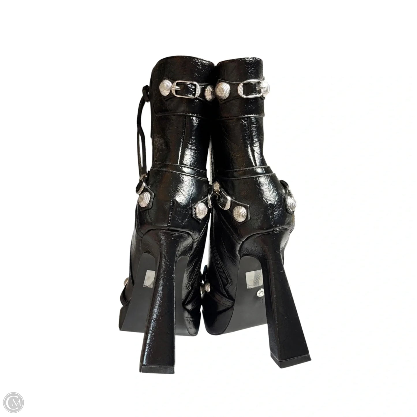 Boots Ankle Heels By Azalea Wang In Black, Size: 8
