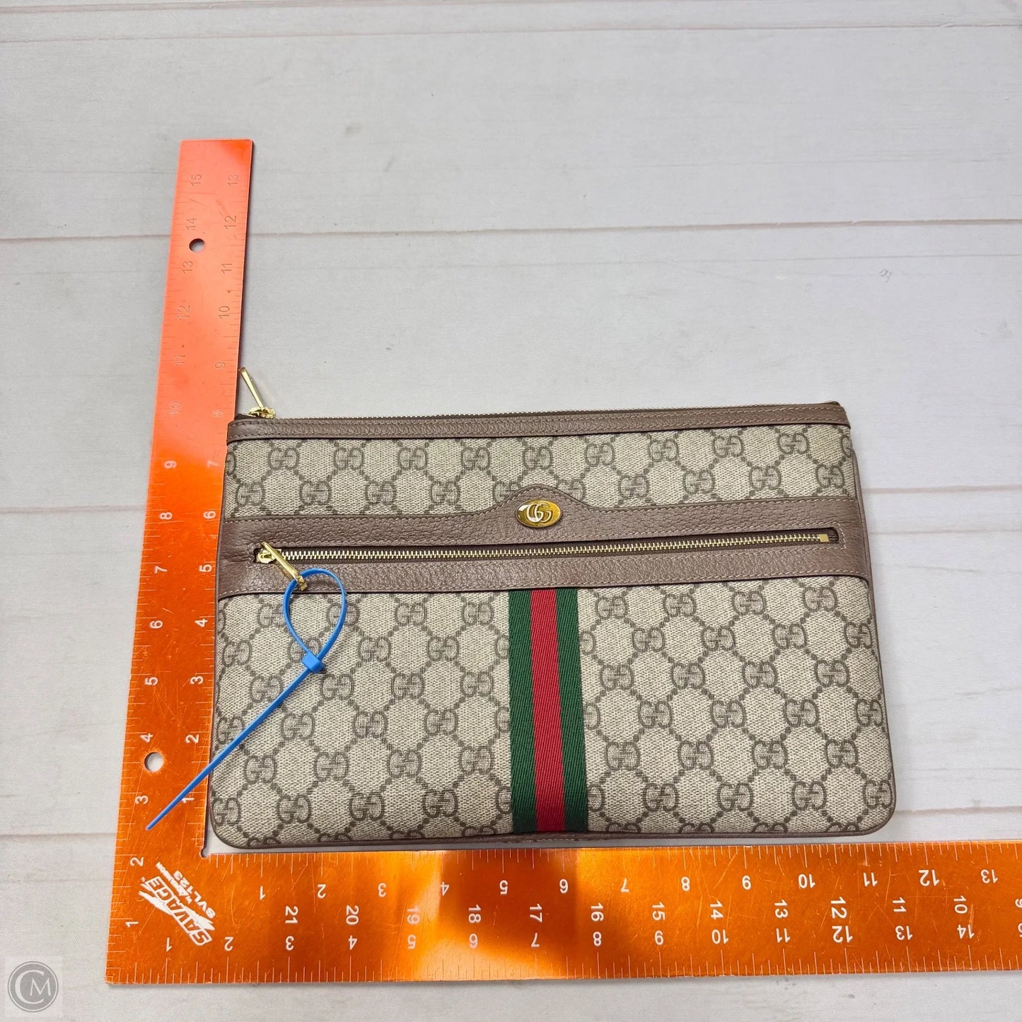Wallet Luxury Designer By Gucci, Size: Large