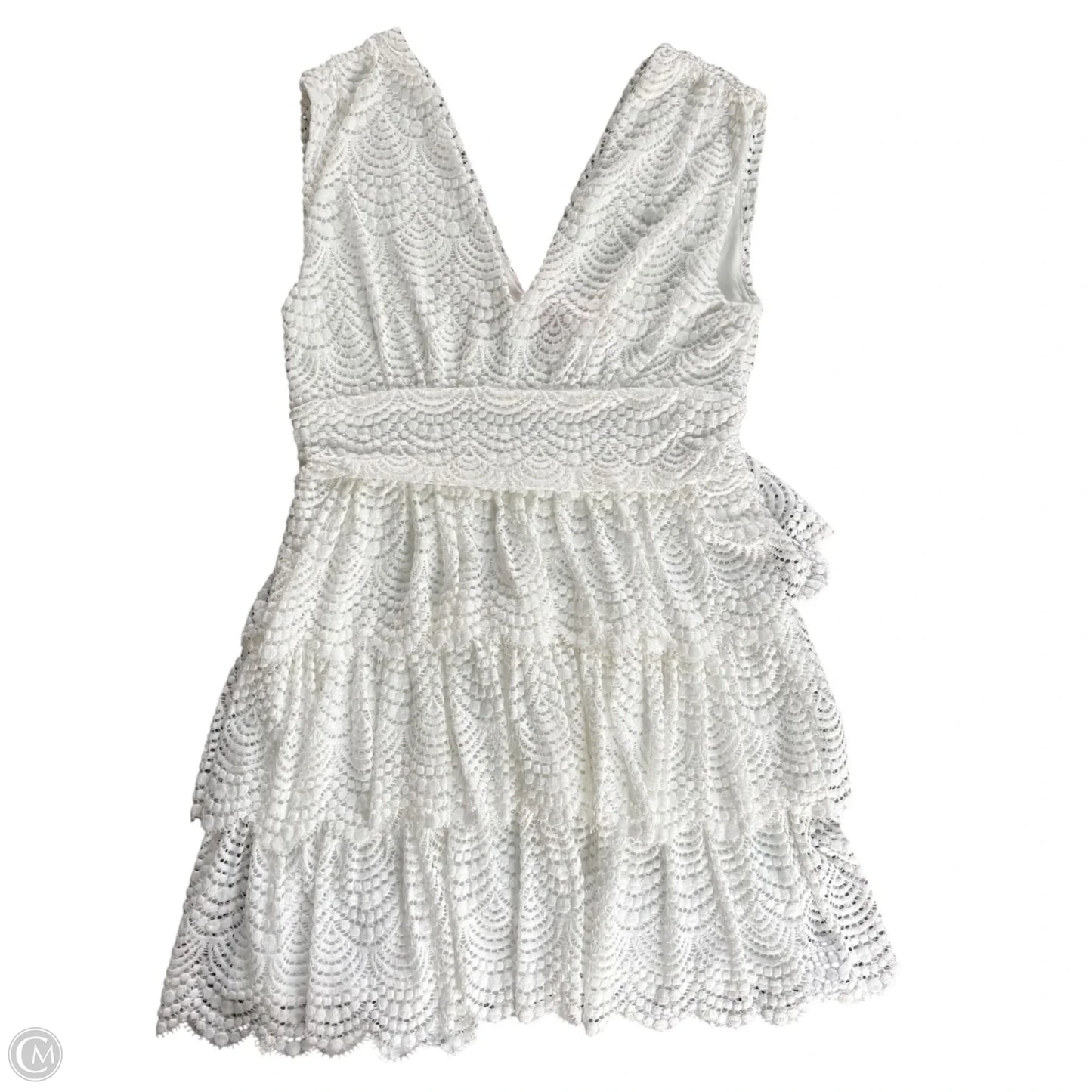 Dress Designer By Lilly Pulitzer In White, Size: L