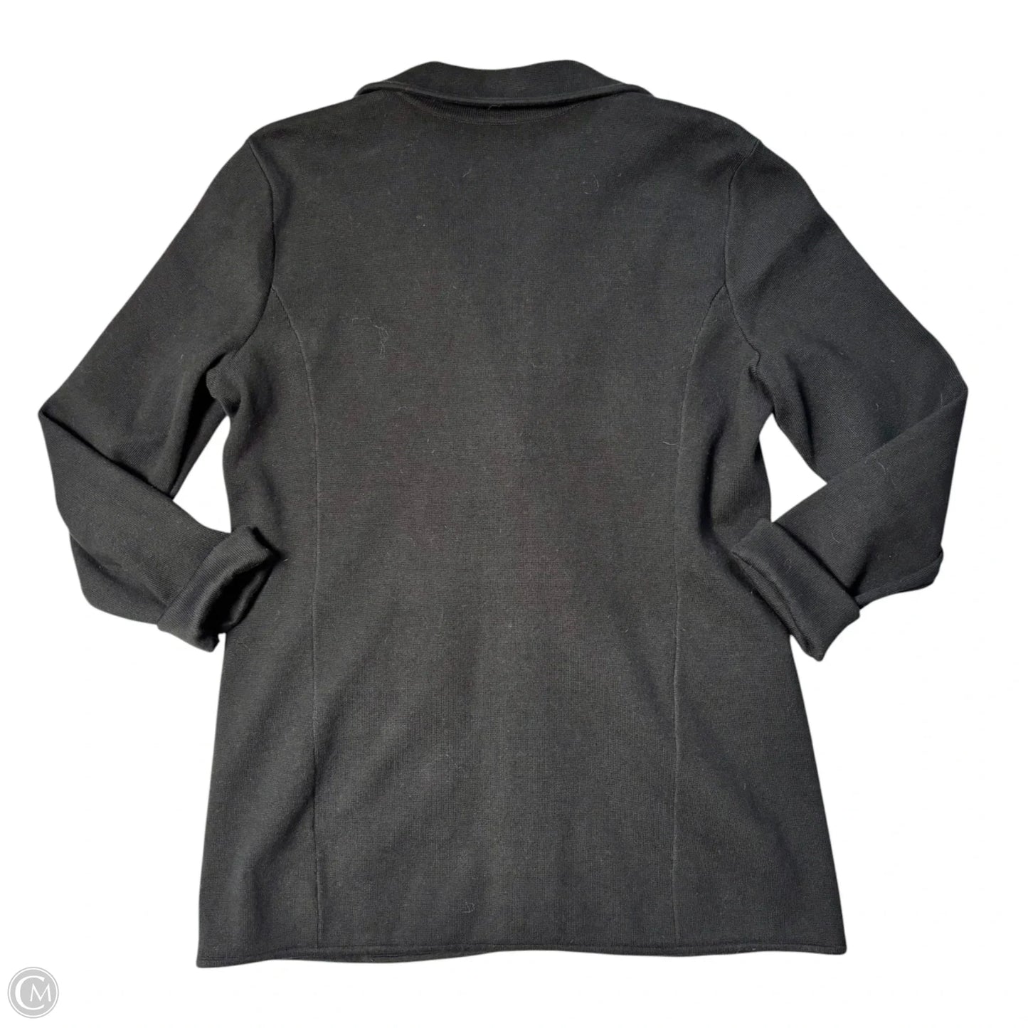Blazer By Lauren By Ralph Lauren In Black, Size: L