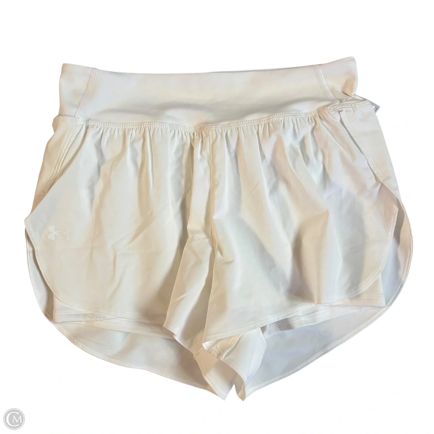 Athletic Shorts By Under Armour In White, Size: L