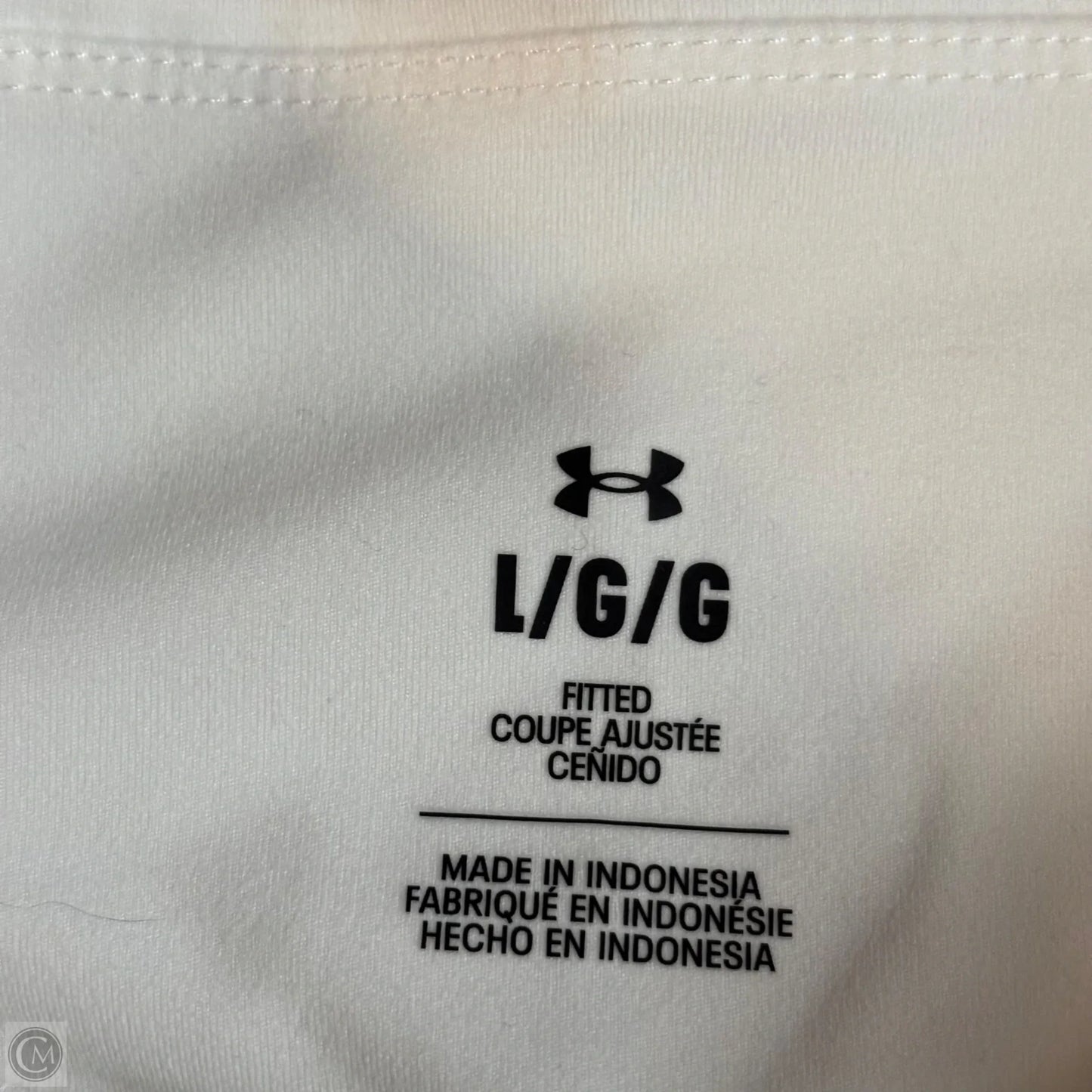 Athletic Shorts By Under Armour In White, Size: L